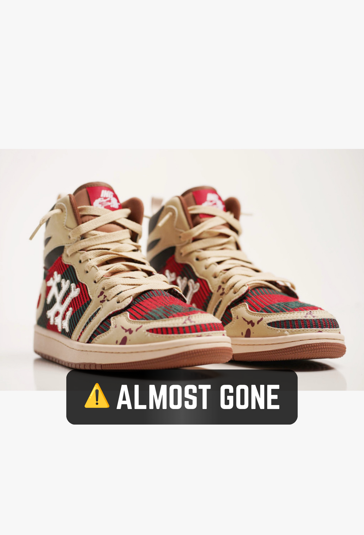 Freddy Krueger High Tops “Nightmare on ING Street”