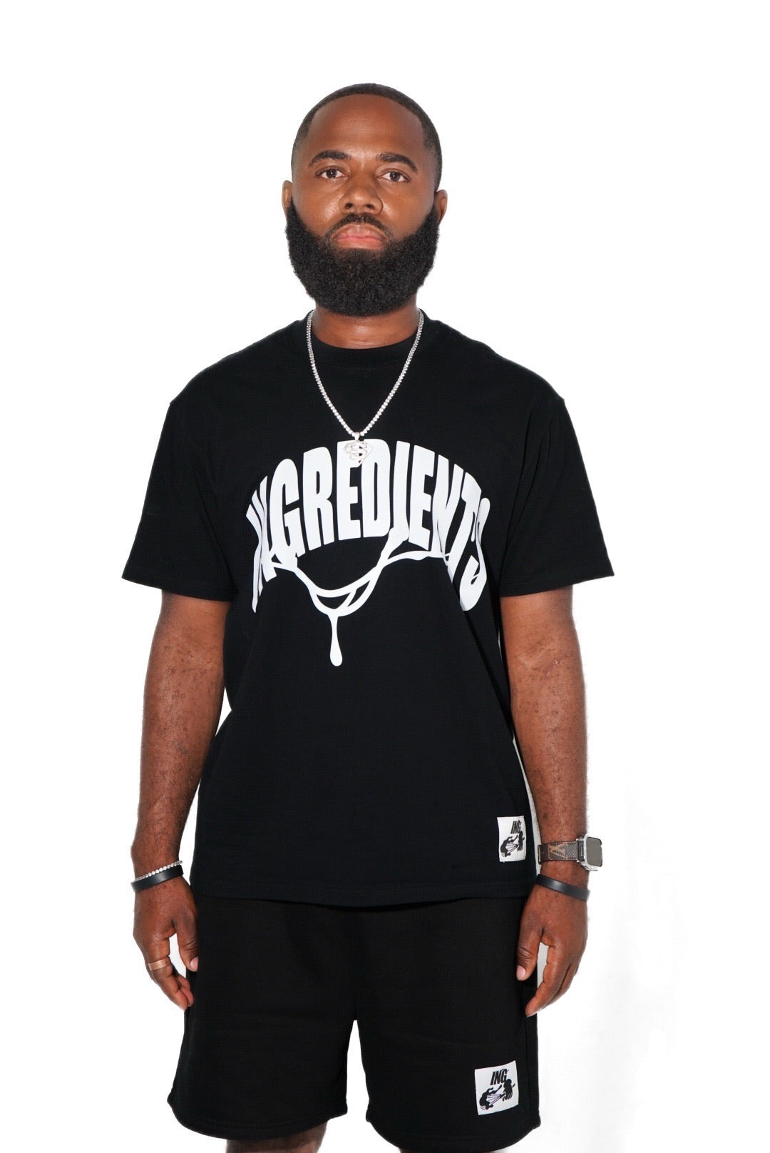 Ingredients Logo T-Shirt  (BLACK)