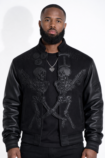 3 CG KRYPT KEEPER JACKET, (All BLACK) PRE ORDER (SHIPS 04/12)