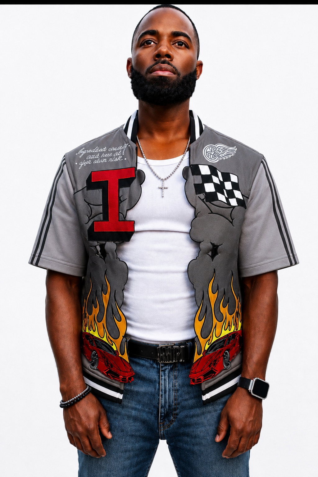 NASCAR FLEXING 3CG Short Sleeve (BACK TO SCHOOL 🚌📚Additional 20% off Sale 🏷️)