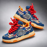 Chucky Low Tops (Red & Orange Laces )