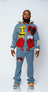 LOVE IS ALL WE NEED ❤️ (MENS Hoodie 3CG SET )