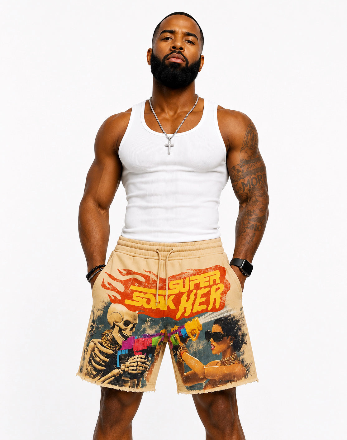 Super Soak HER Shorts (Includes CUSTOM BOX)