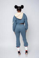 LOVE IS ALL WE NEED ❤️ (Women’s Crop 3CG Hoodie SET )