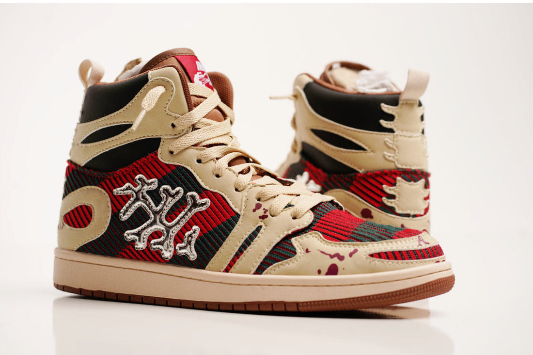 Freddy Krueger High Tops LIMITED EDITION “Nightmare on ING Street (PRE ORDER SHIPS 10/27)