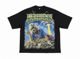 BAD Habits Graphic T-Shirt (Boxy Fit )  (2-3 Days Shipping)