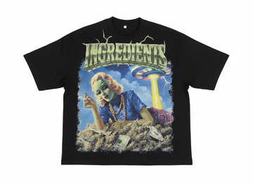 BAD Habits Graphic T-Shirt (Boxy Fit )  (2-3 Days Shipping)