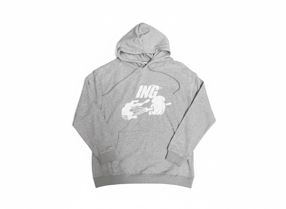 Kangaroo Hoodie Grey (Lightweight Fit)  (2-3 Days Shipping)