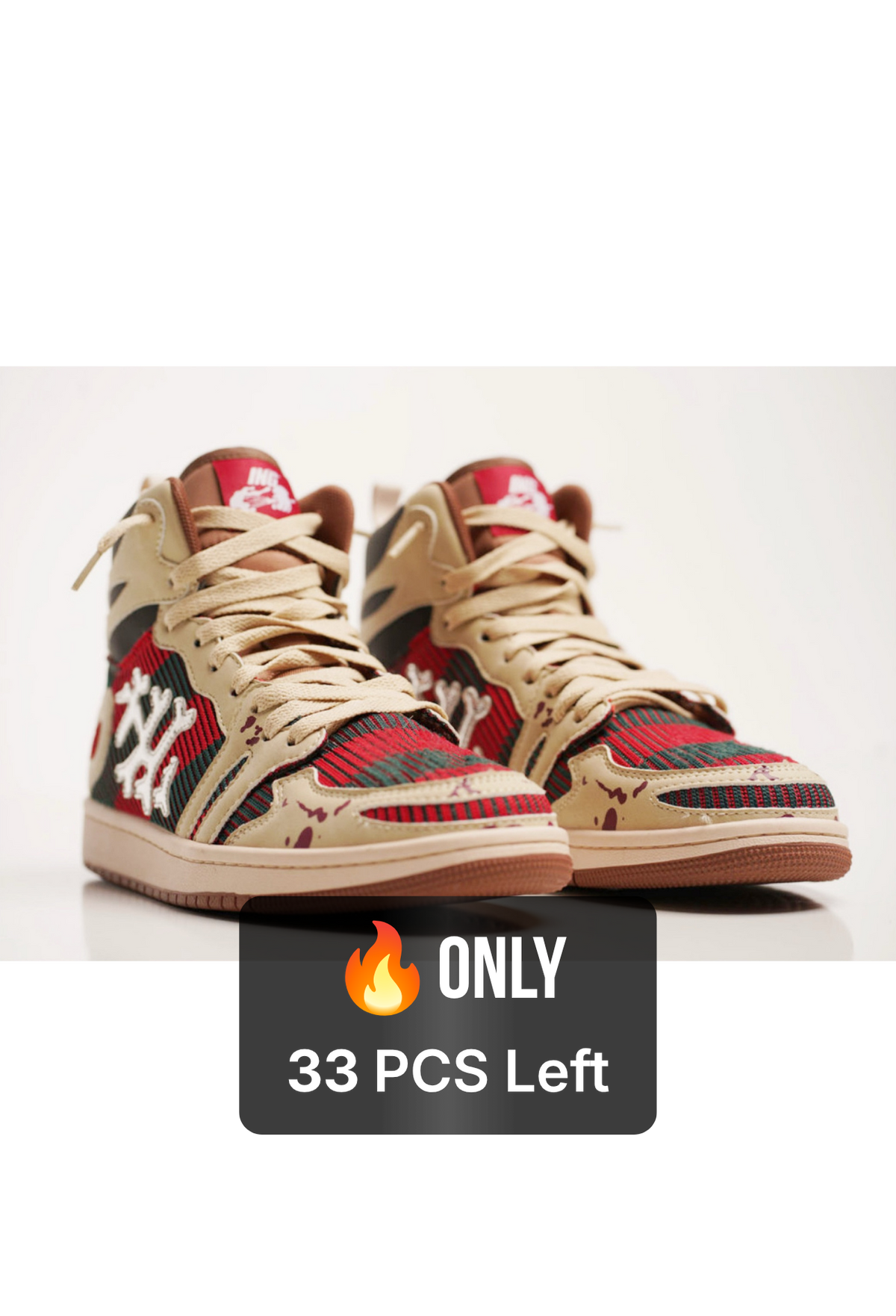 Freddy Krueger High Tops “Nightmare on ING Street”